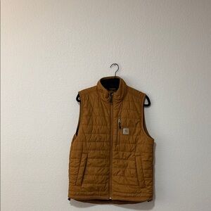 Carhartt Tan Quilted Vest